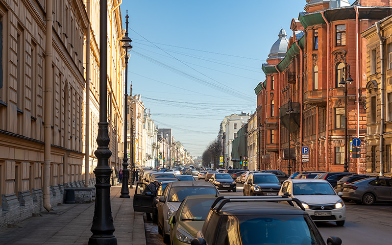 Улица Чайковского в Санкт-Петербурге