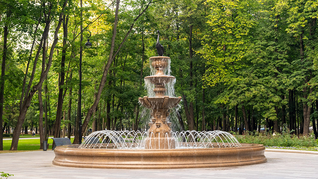 Park fountain