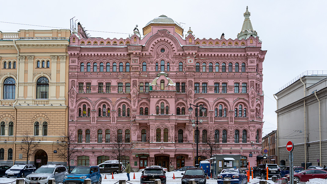 Доходный дом архитектора Басина в Санкт-Петербурге