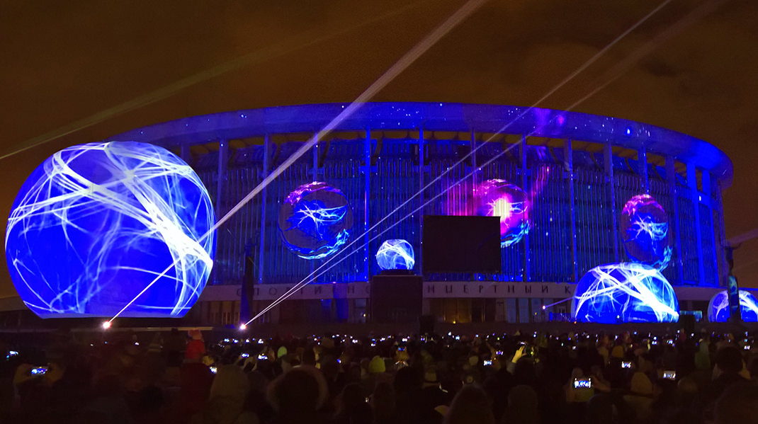 Фестиваль света 2018 в Санкт-Петербурге