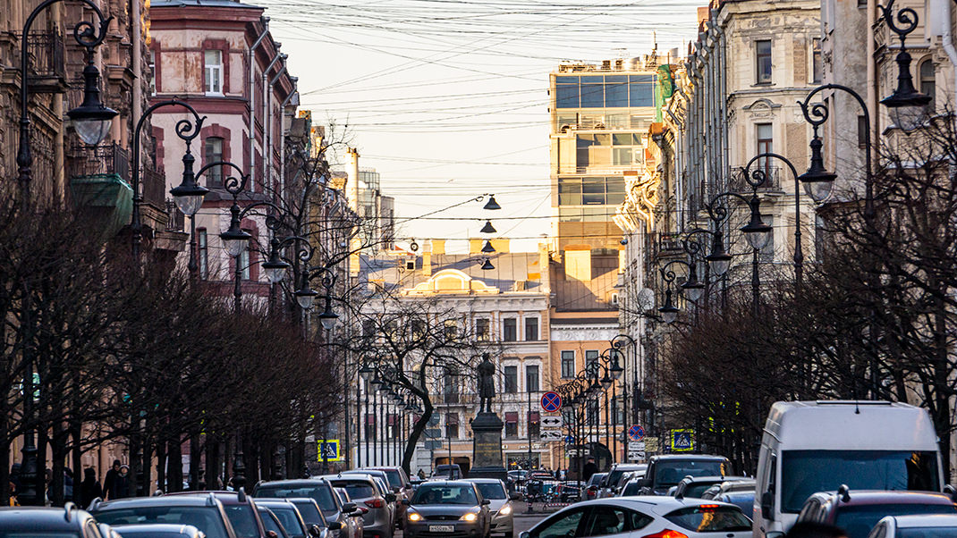 Пушкинская улица, вид с Кузнечного переулка