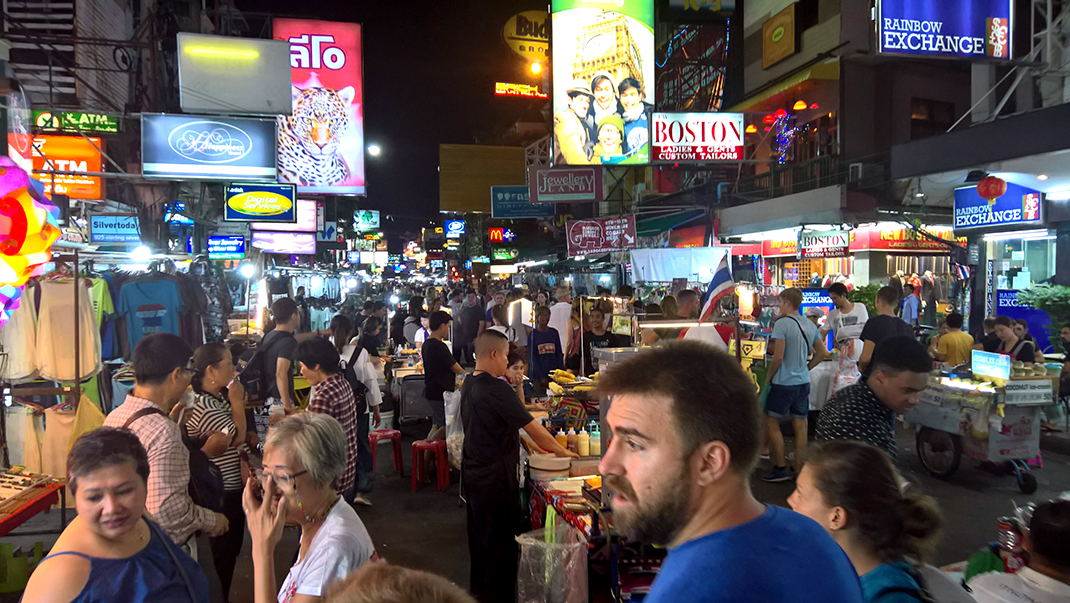 Каосан — туристическая Мекка в Бангкоке