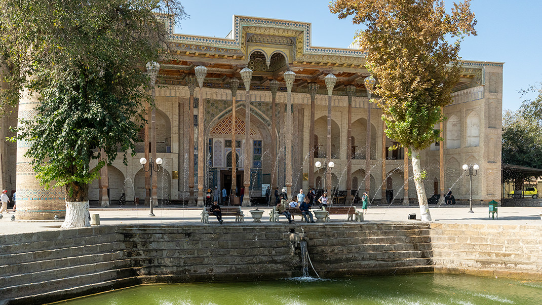 Architectural Ensemble Bolo Haouz in Bukhara