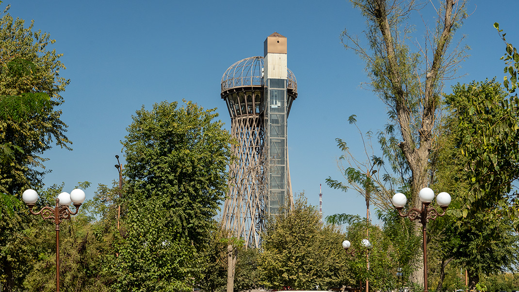 Shukhov Water Tower in Bukhara